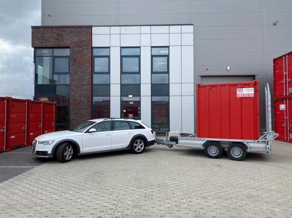 mobilny mini magazyn